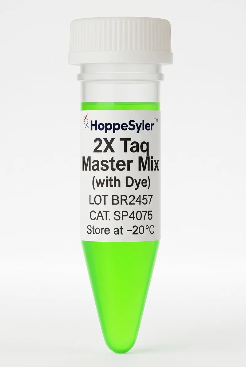 HoppeSyler 2X Taq Master Mix with Dye tube